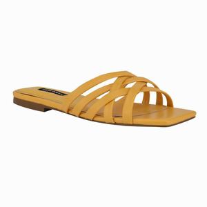 Nine West Halen Flat Slippers Geel Nederland | EQK-750398